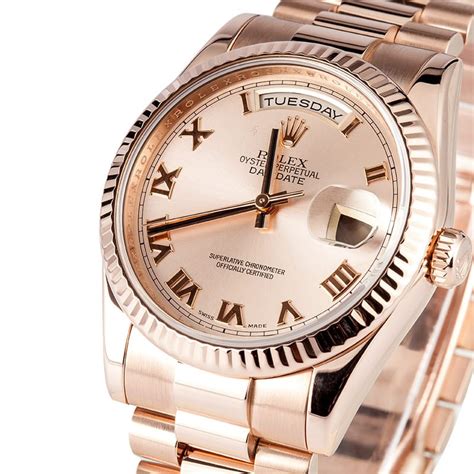 president rose gold rolex